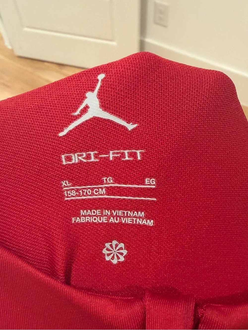 Nike Red quarter zip